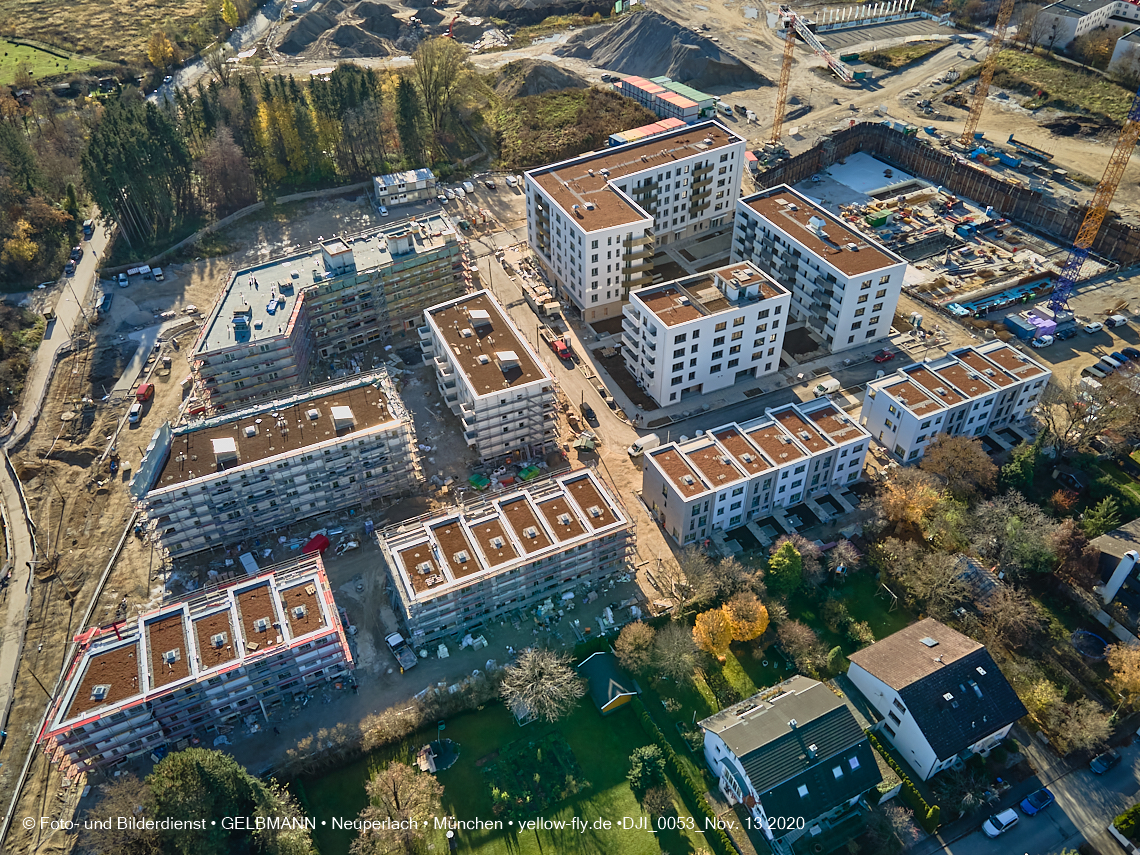 13.11.2020 - Piederstorfer Gelände und Alexisqaurtier am Karl-Marx-Ring in Neuperlach